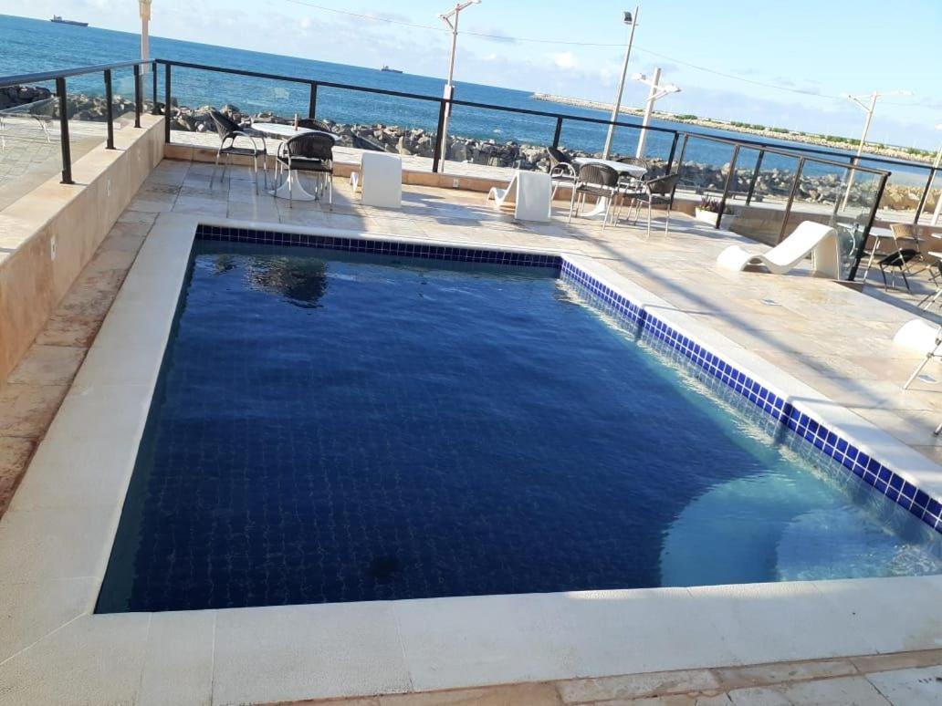 605 Flat Mobiliado Com Vista Lateral Mar Na Praia De Iracema Com Ventilador Fortaleza  Zewnętrze zdjęcie